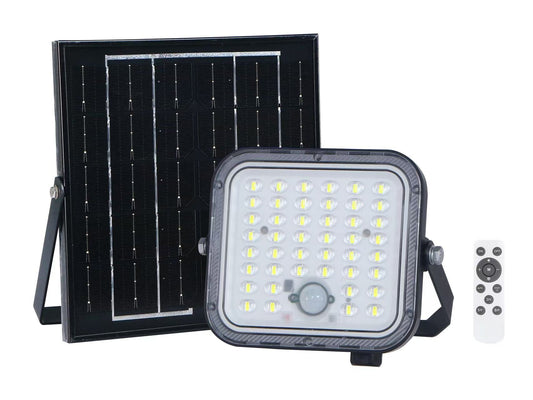 Solar Powered Floodlight | PIR | 1400 Lumens | IP65