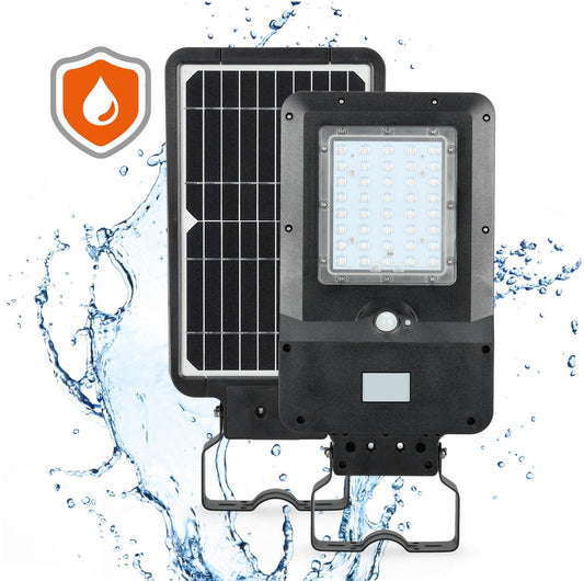 15W Solar LED Street Light | 1600lm | PIR Sensor | 4000K Cool White - CLEARANCE