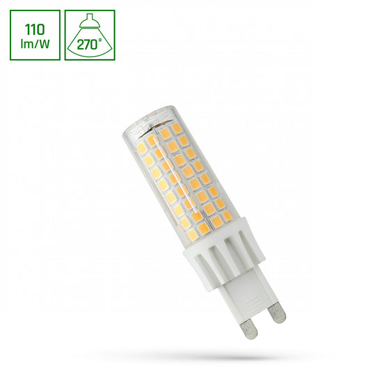 7W G9 LED Capsule | Super Bright | Non‑Dimmable | 3000K / 4000K / 6000K