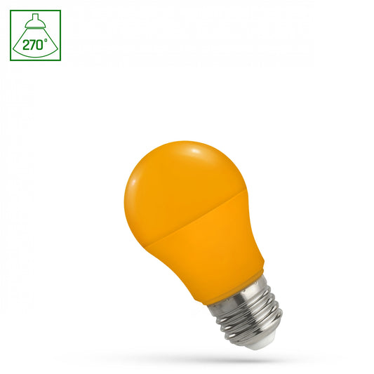 4.9W Orange LED GLS Bulb | E27 | Decorative Lighting