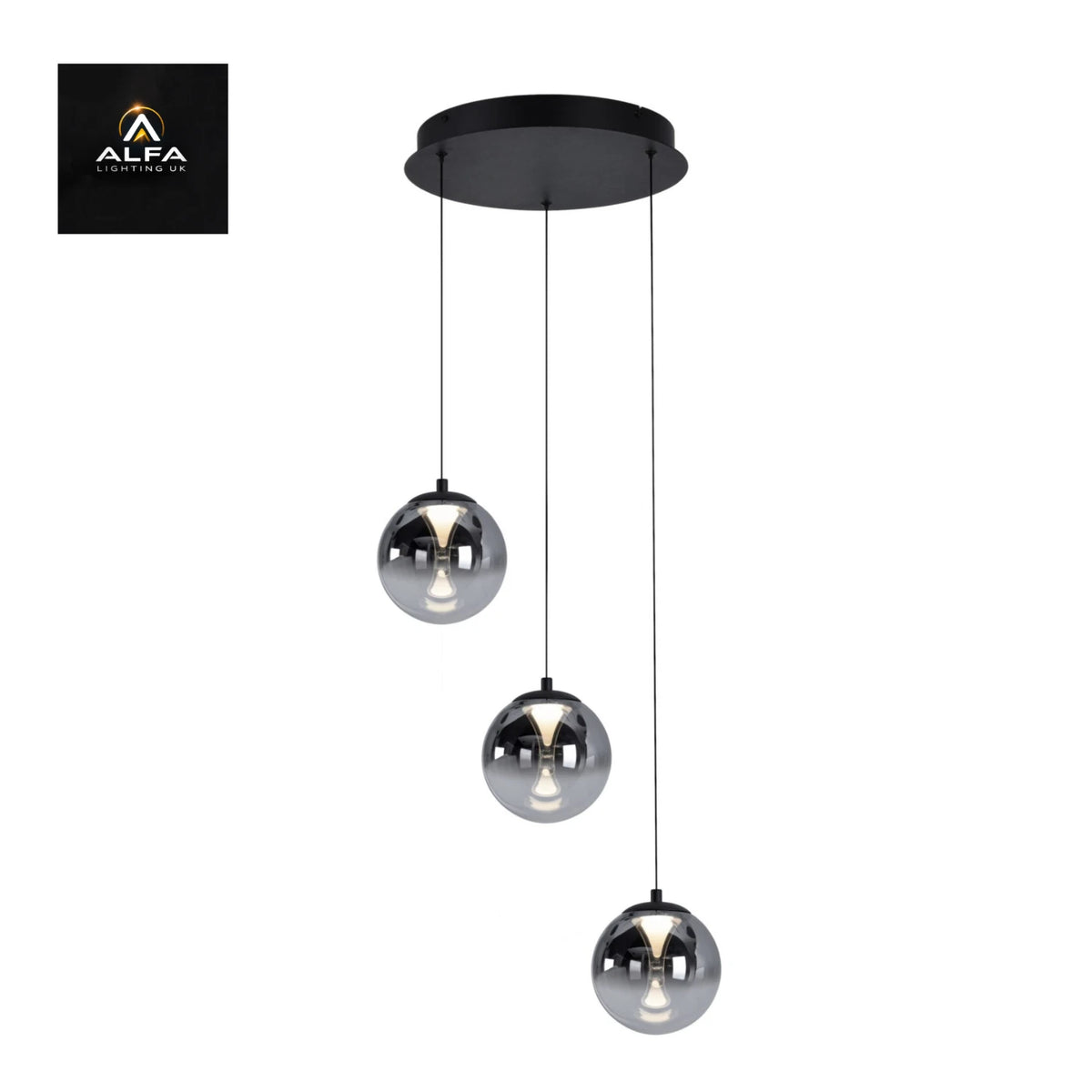 Bravo Lighting | BL14902 | Milan | 3 Light LED Round Pendant - CLEARANCE