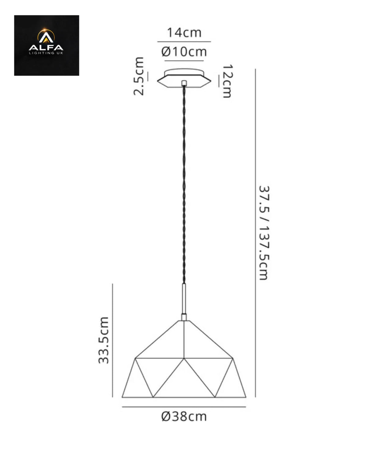 LIGHT | Isos | SH8460 | Single Pendant Light | White/Silver - CLEARANCE