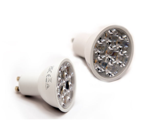 6W LED GU10 Dimmable Spotlight | 10° Narrow Beam | High CRI (Ra90)